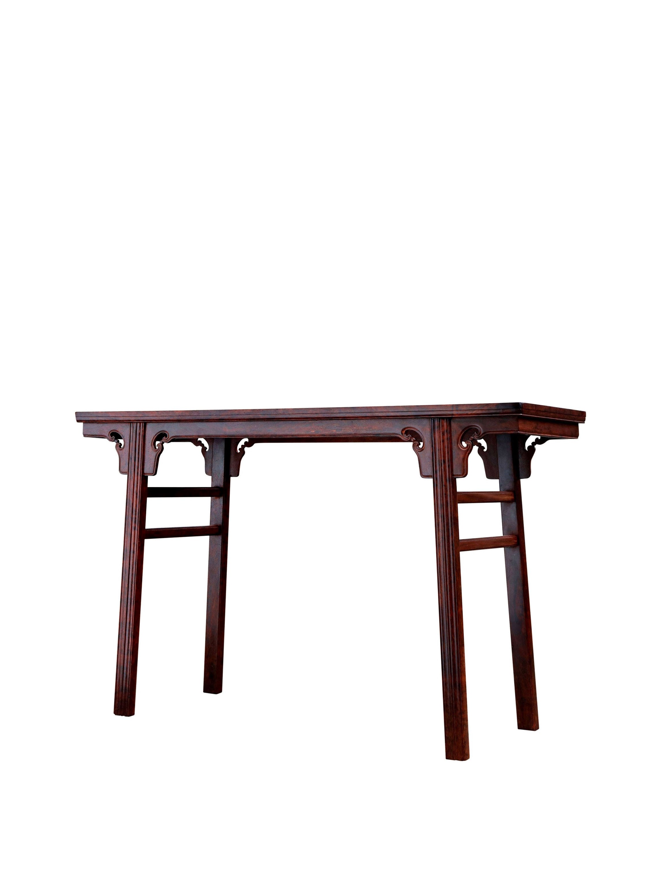 Zambian rosewood/red sandalwood/Burmese rosewood cloud pattern panel t