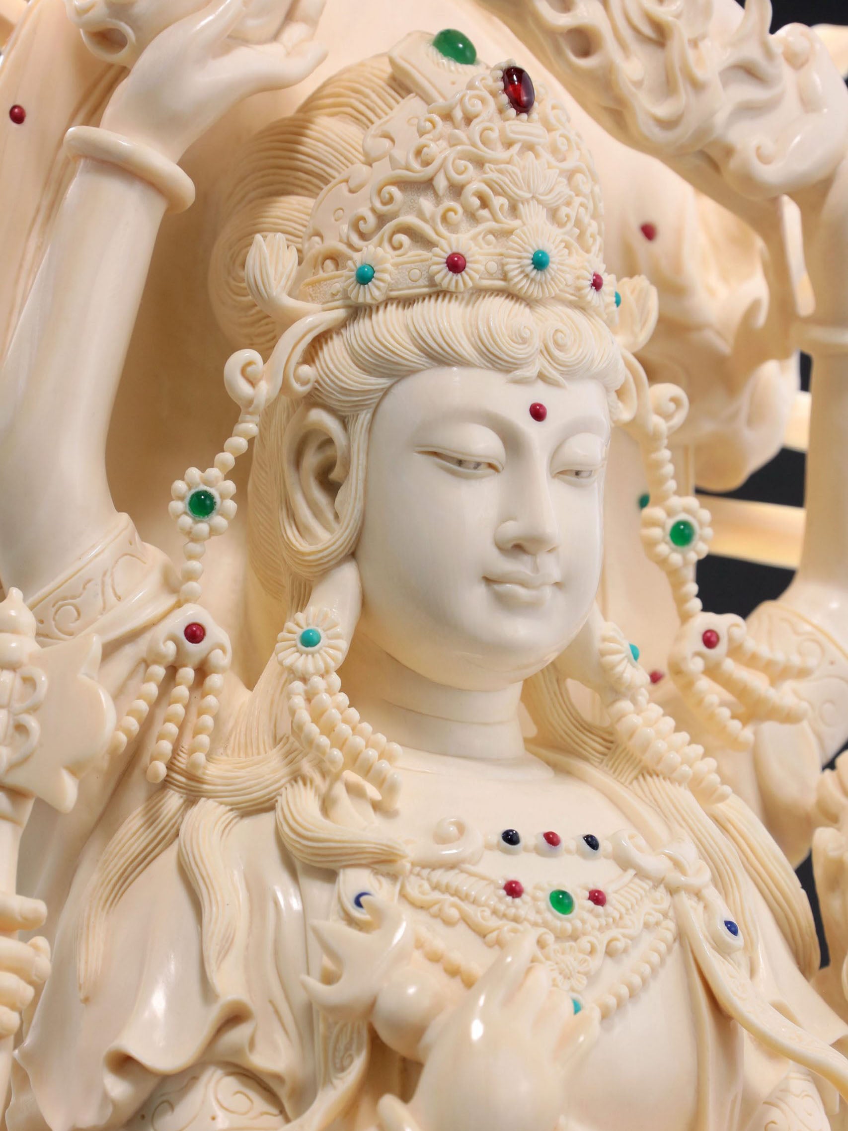 The Three Jewels bring blessings and wisdom.