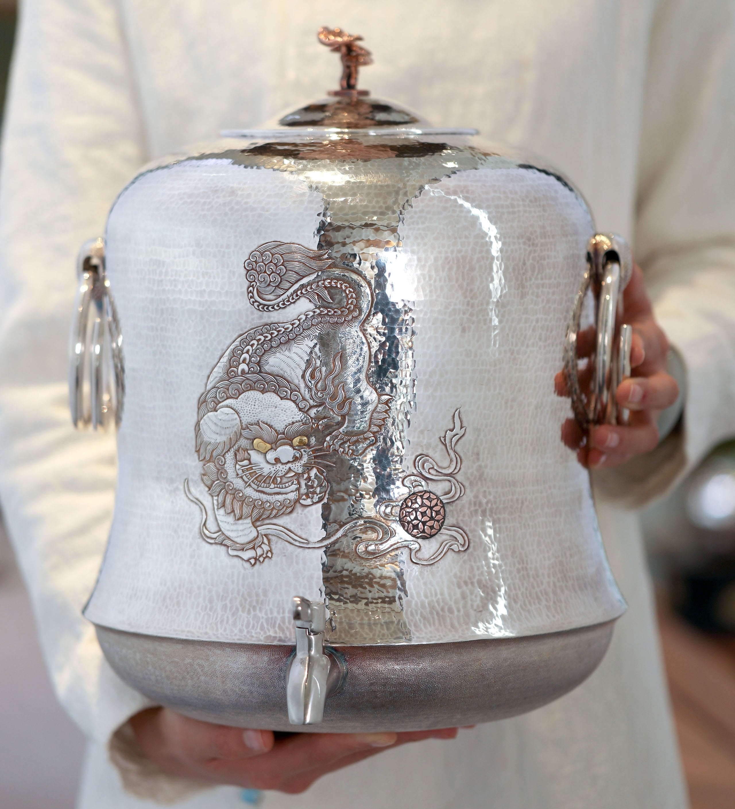 事事如意纯银大水缸