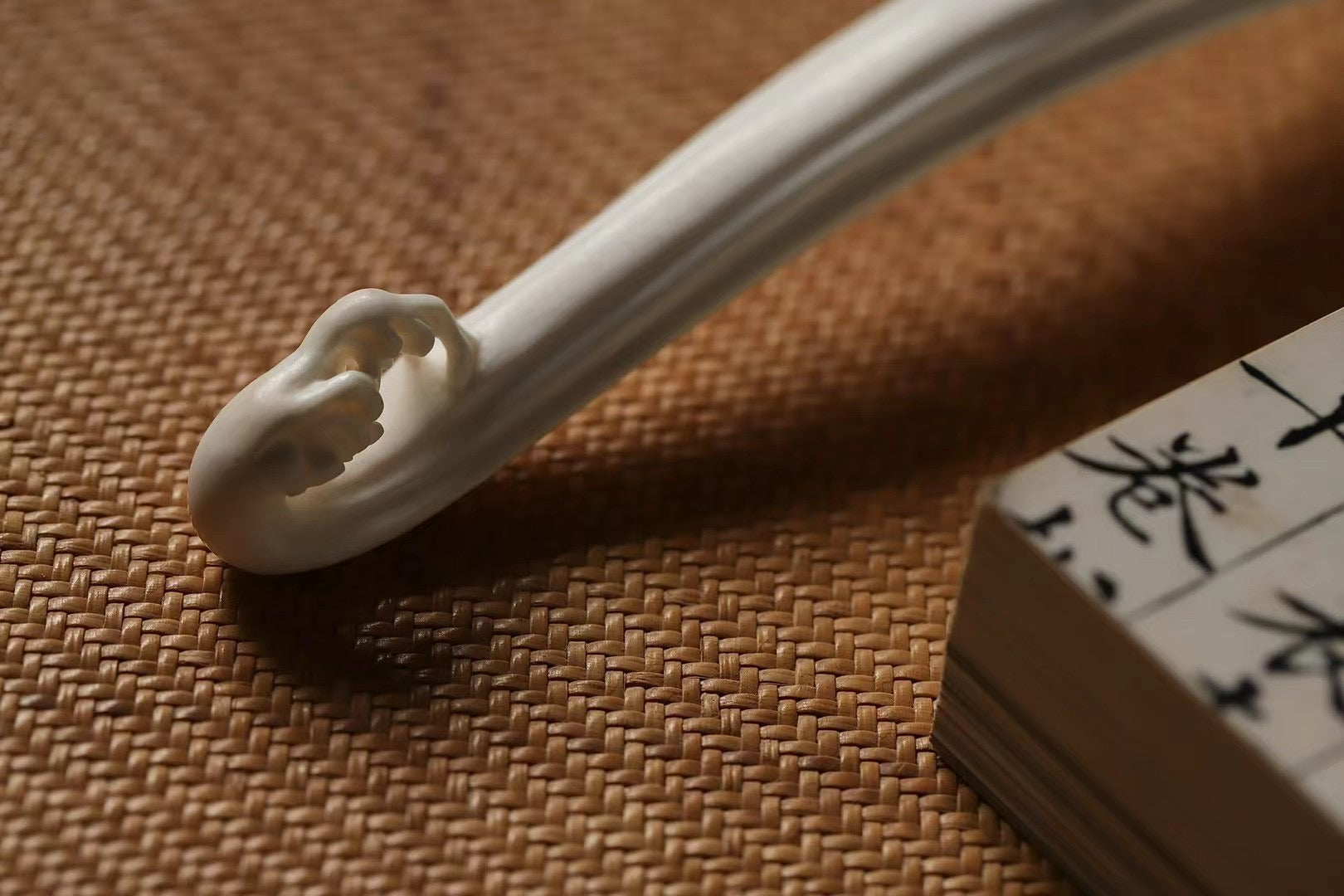 鹿角顺风顺如意笔搁