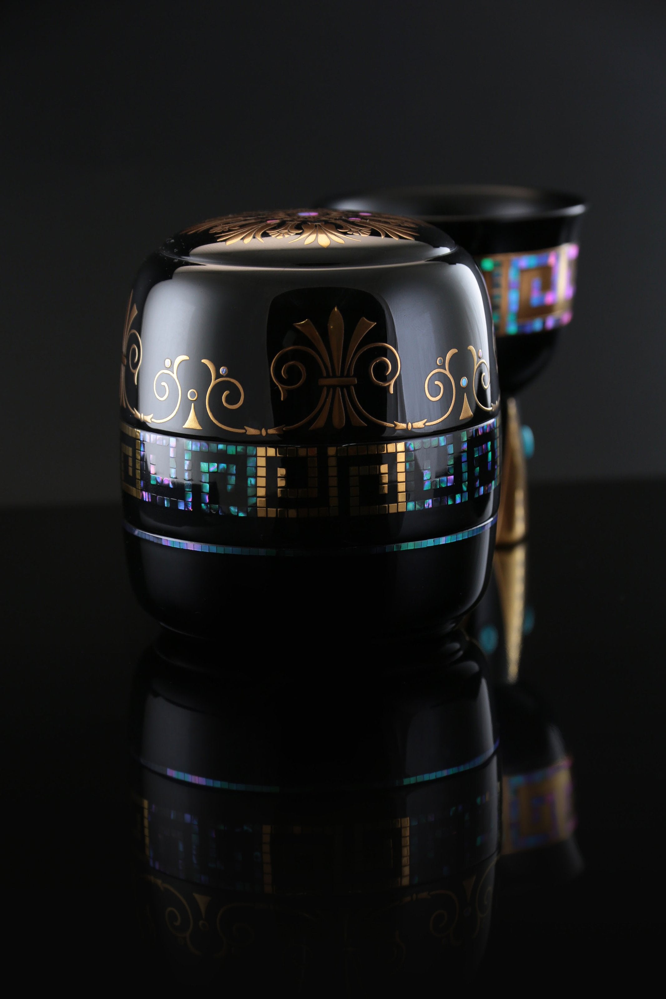 漆器大师松山茶枣