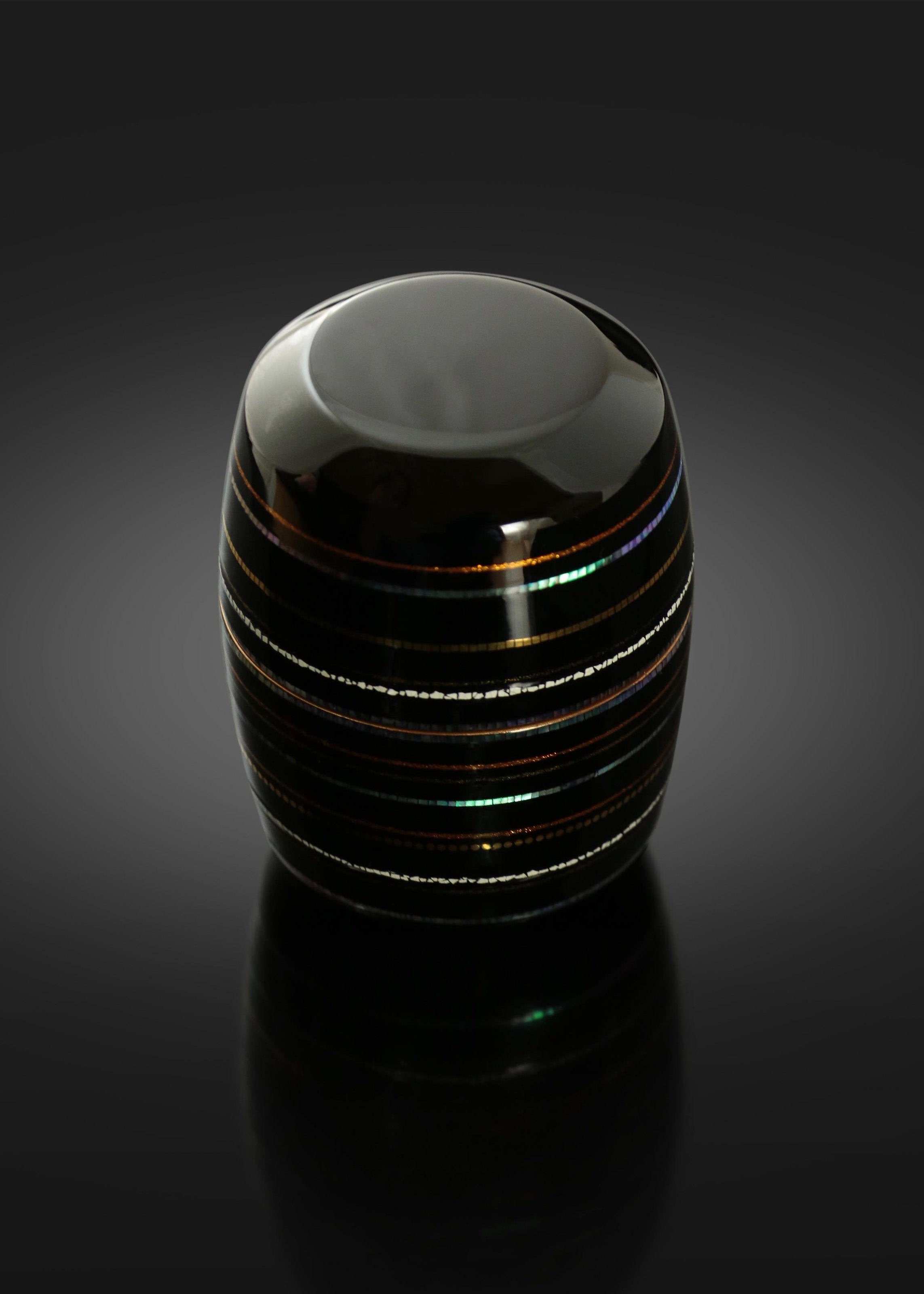 貝殼鑲嵌茶棗|松山作品