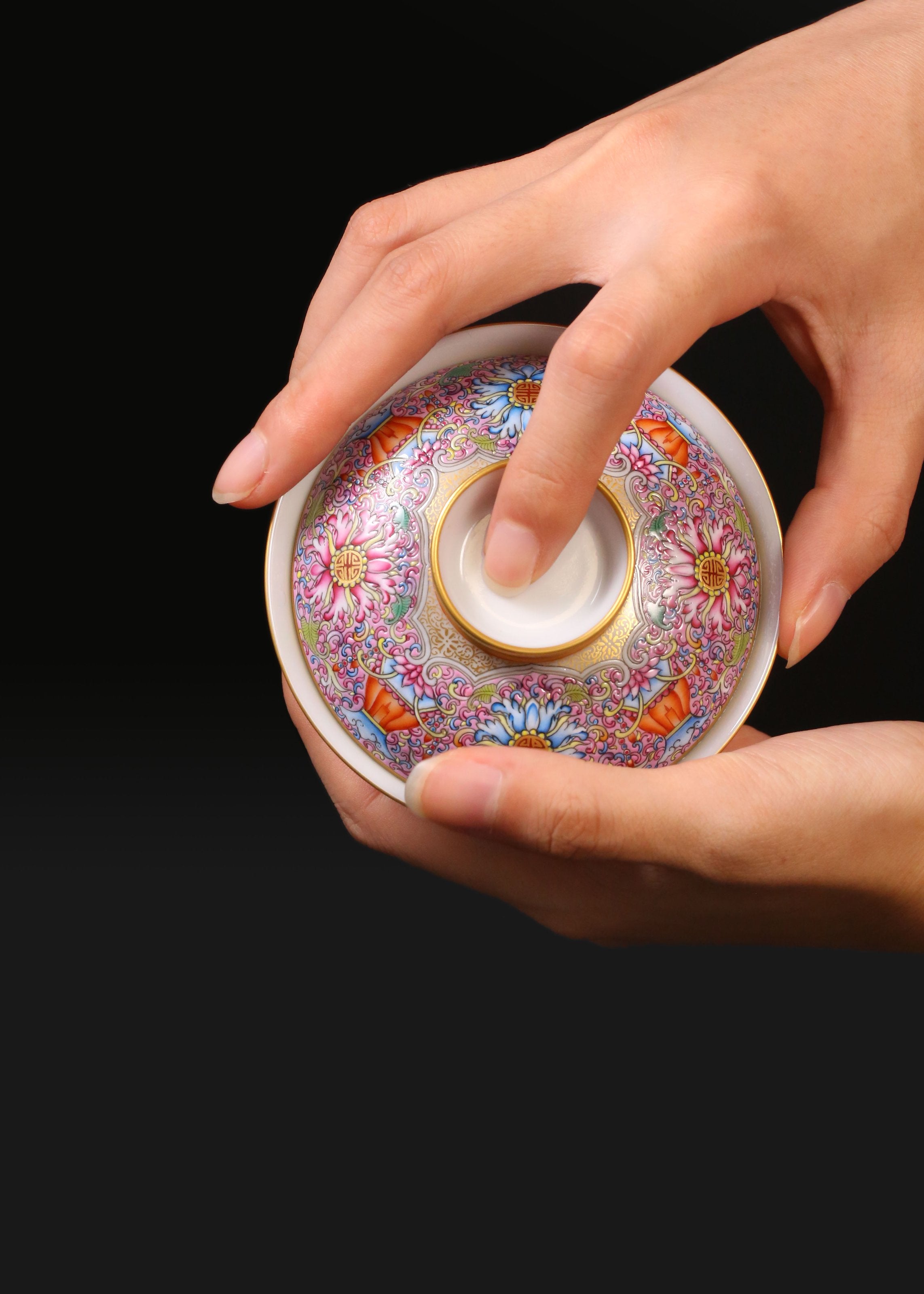 Longevity Lantern Gaiwan(Lidded Bowl)