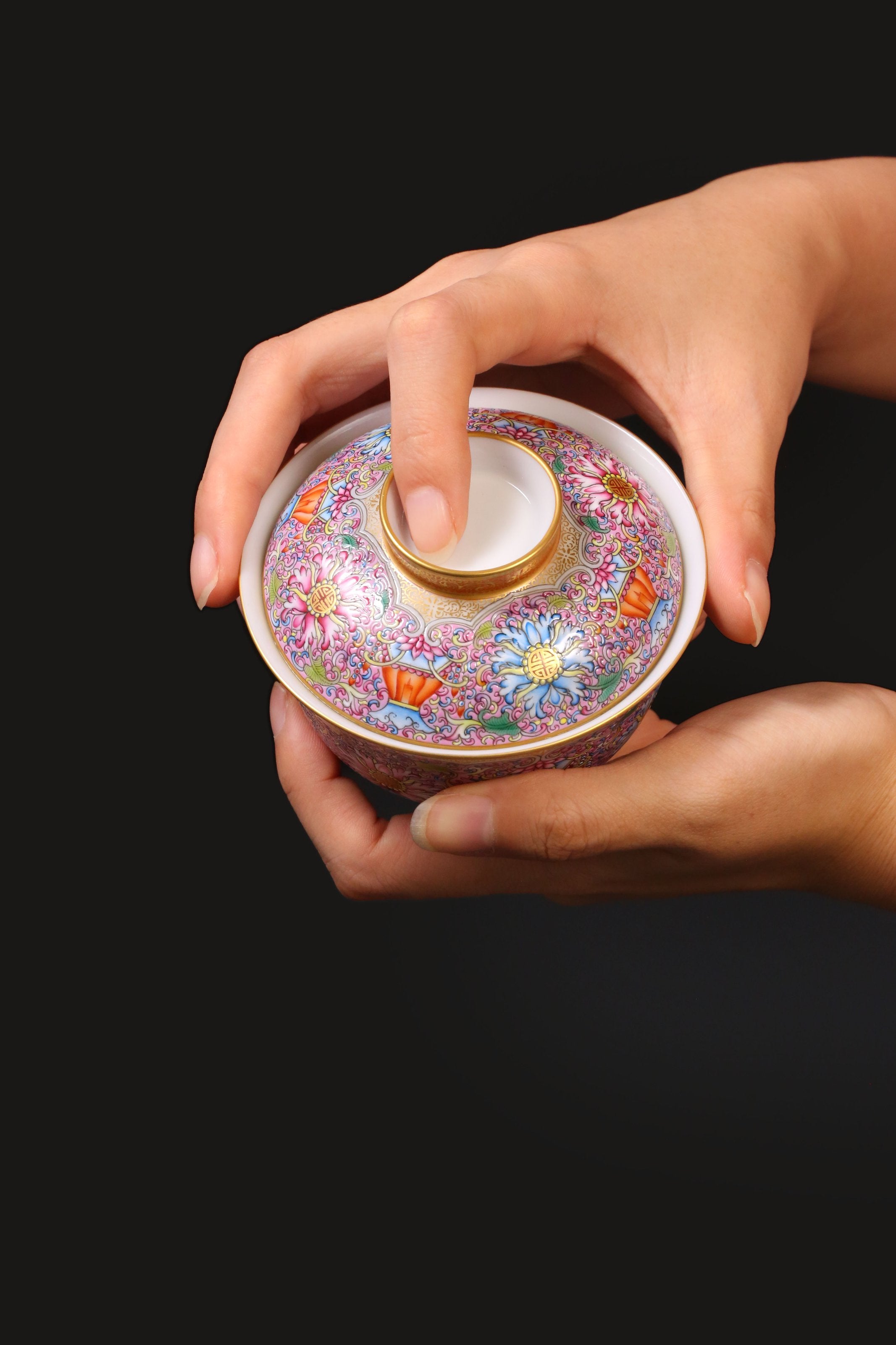 Longevity Lantern Gaiwan(Lidded Bowl)