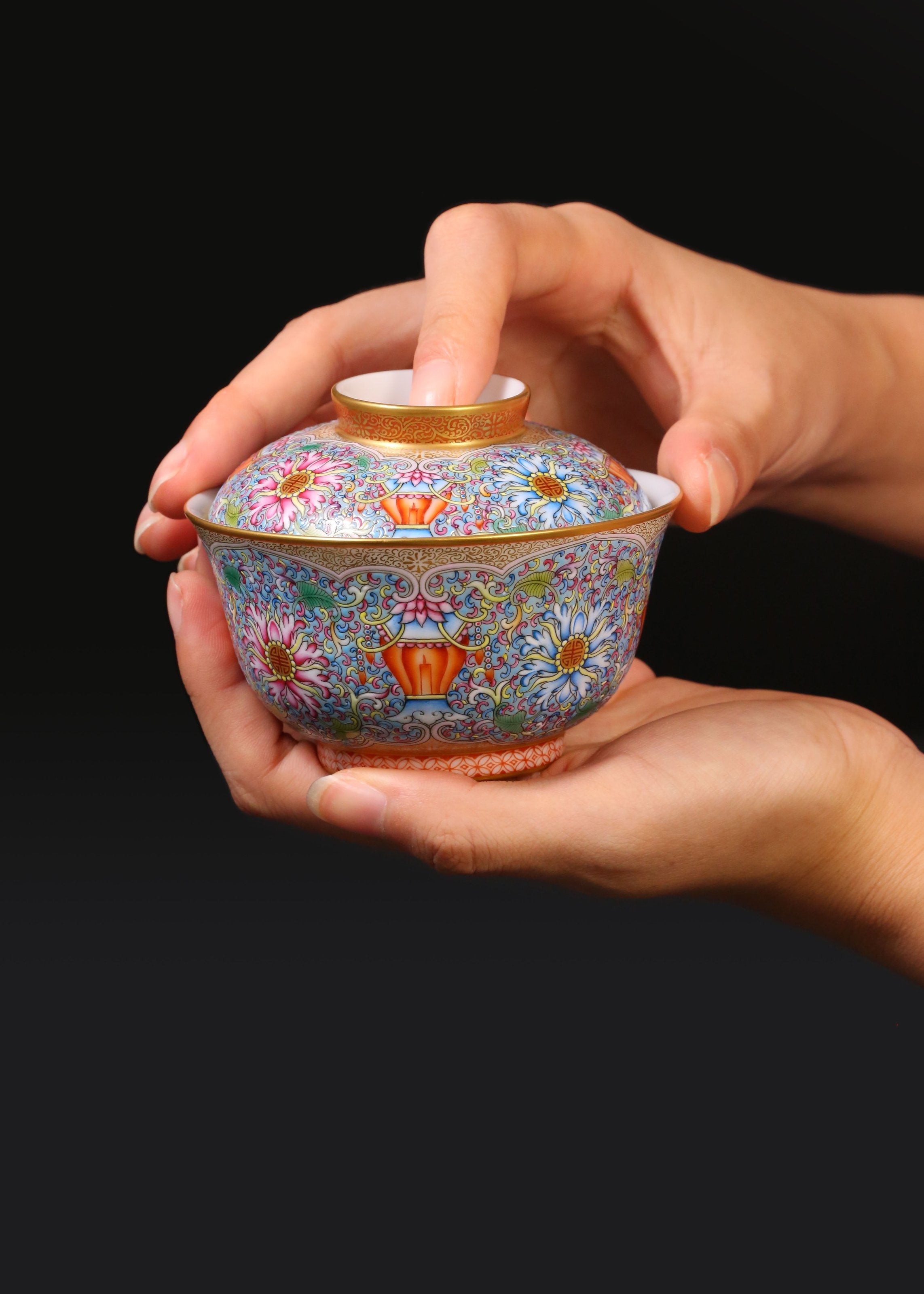Longevity Lantern Gaiwan(Lidded Bowl)