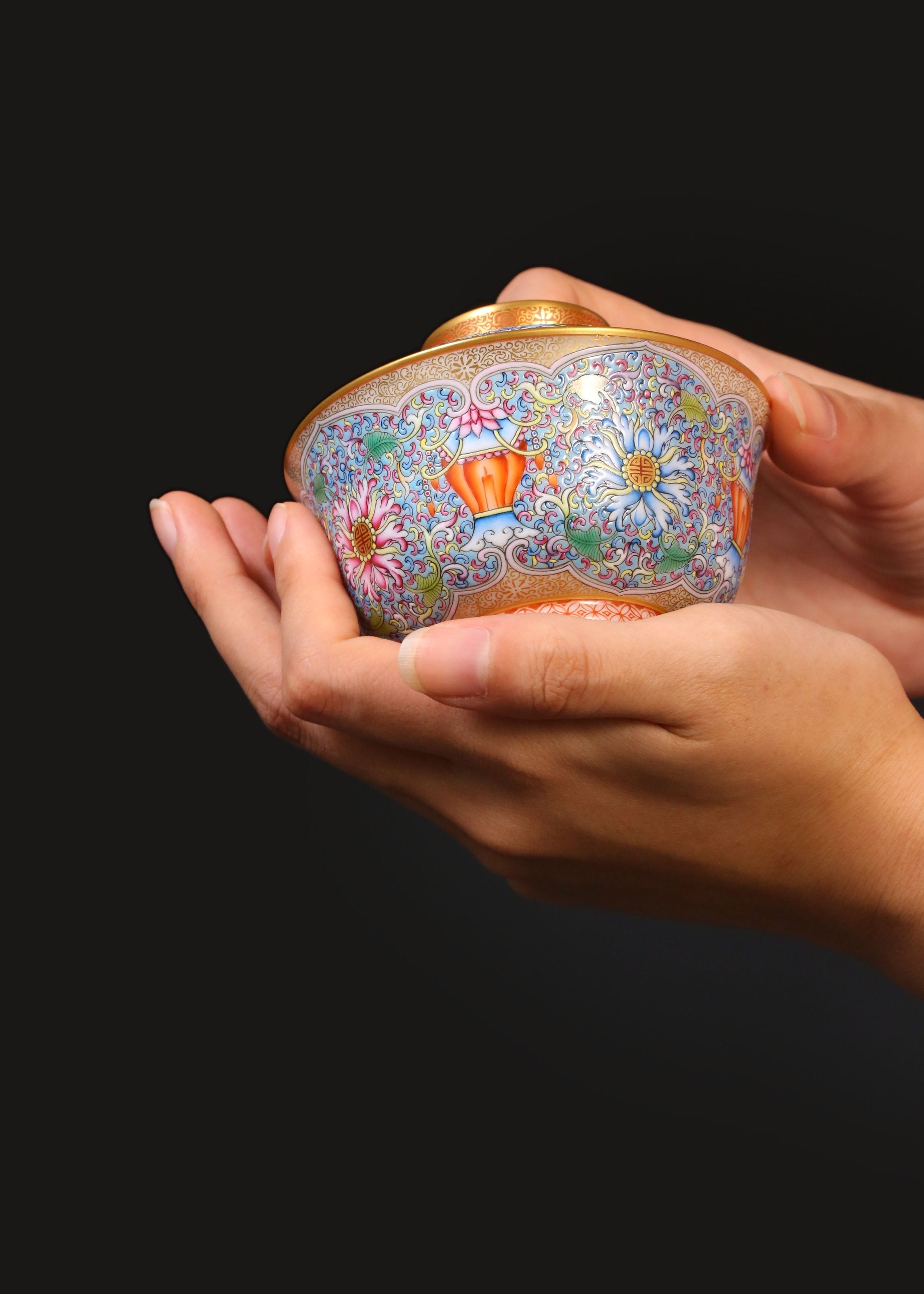 Longevity Lantern Gaiwan(Lidded Bowl)