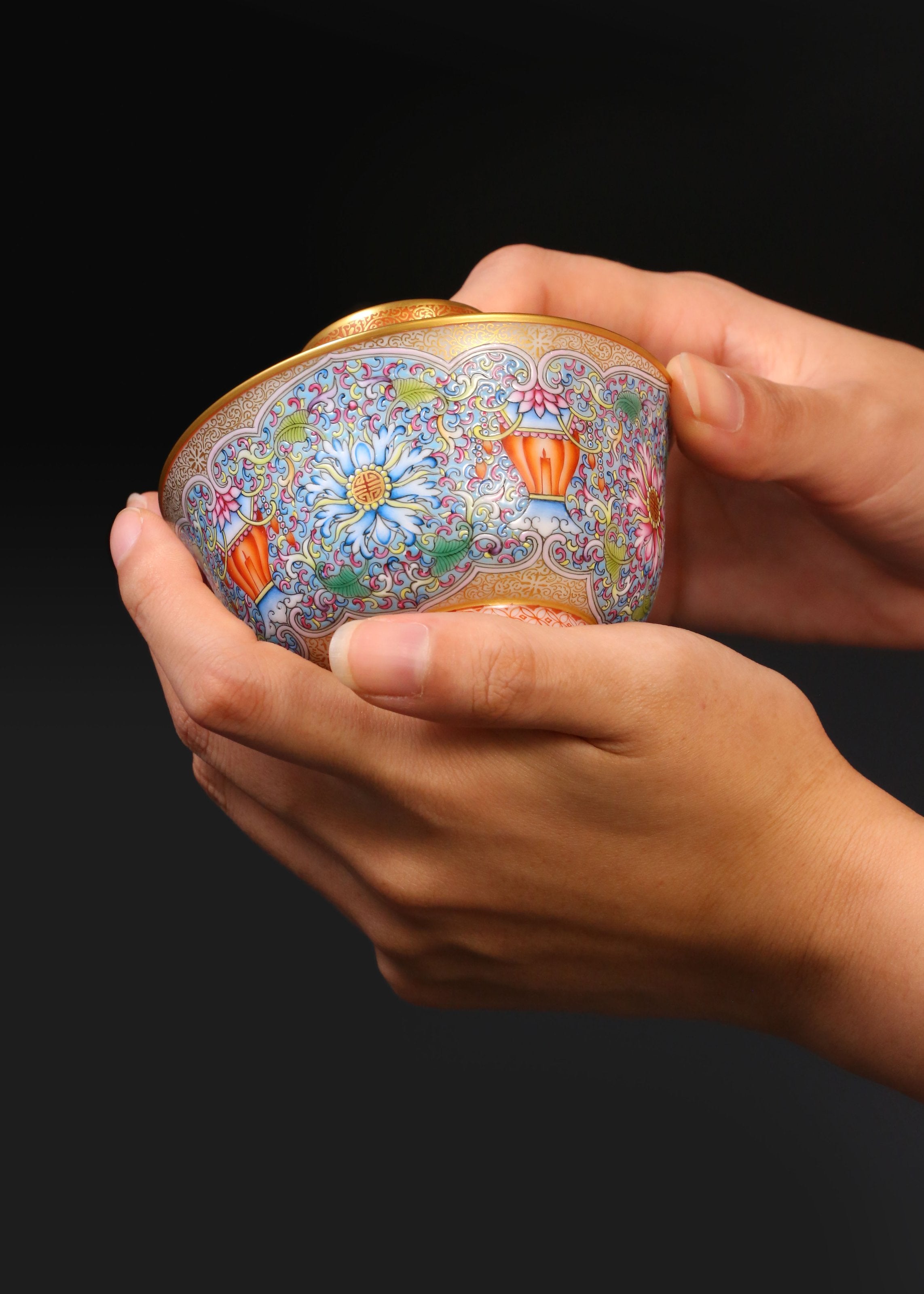 Longevity Lantern Gaiwan(Lidded Bowl)