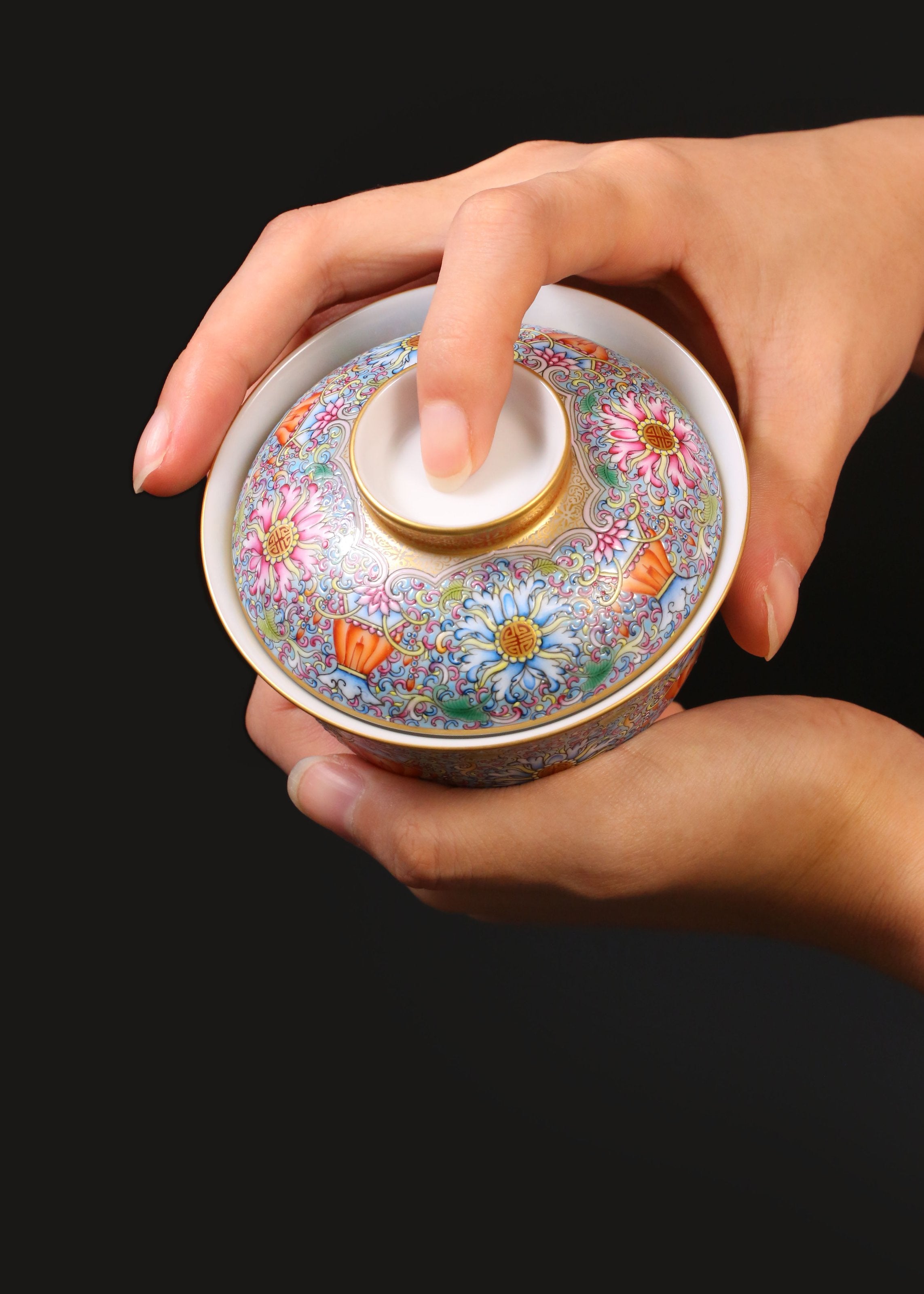 Longevity Lantern Gaiwan(Lidded Bowl)