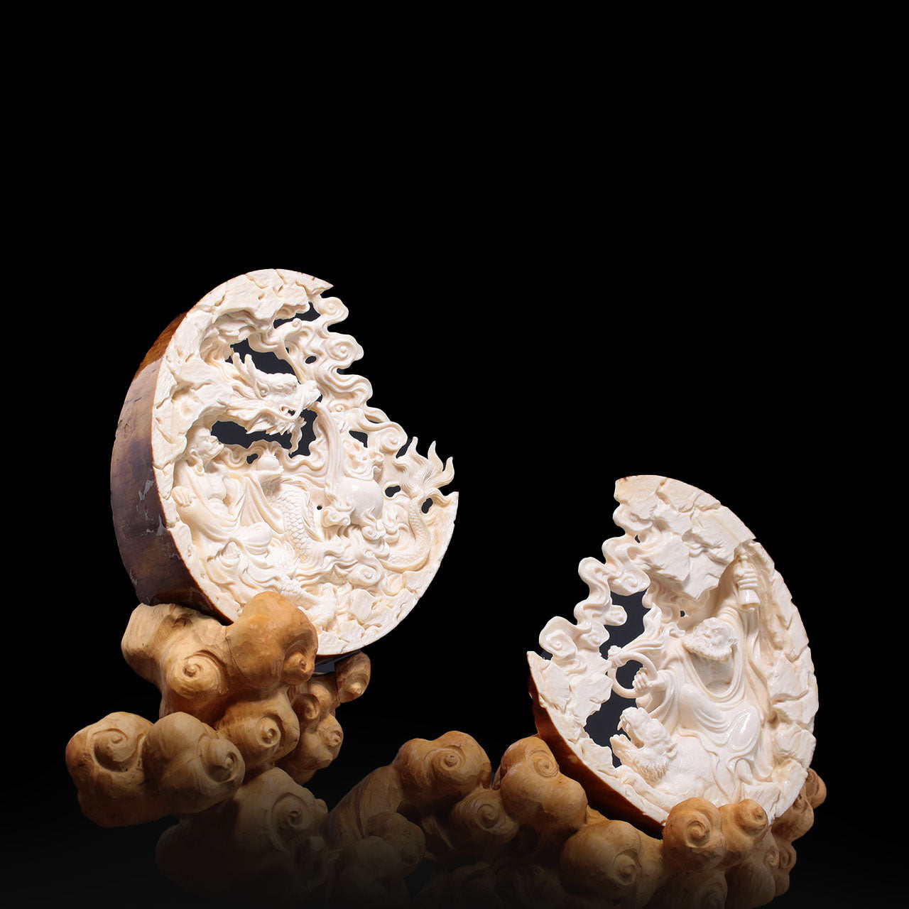 Arhat who subdues dragons and tigers