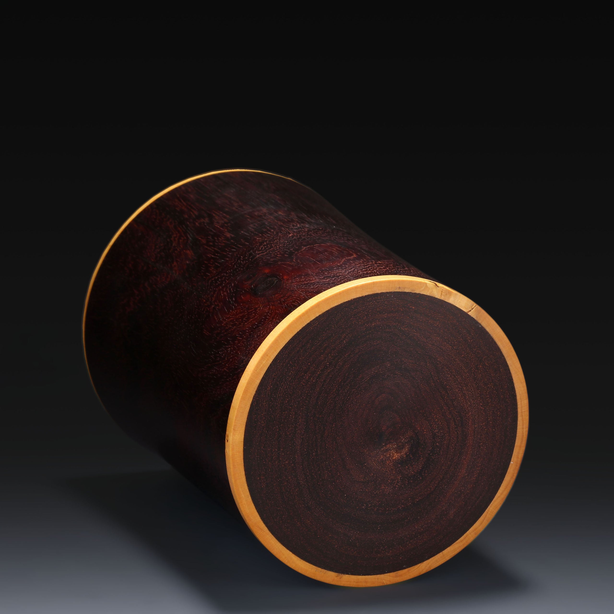 小叶紫檀茶叶罐