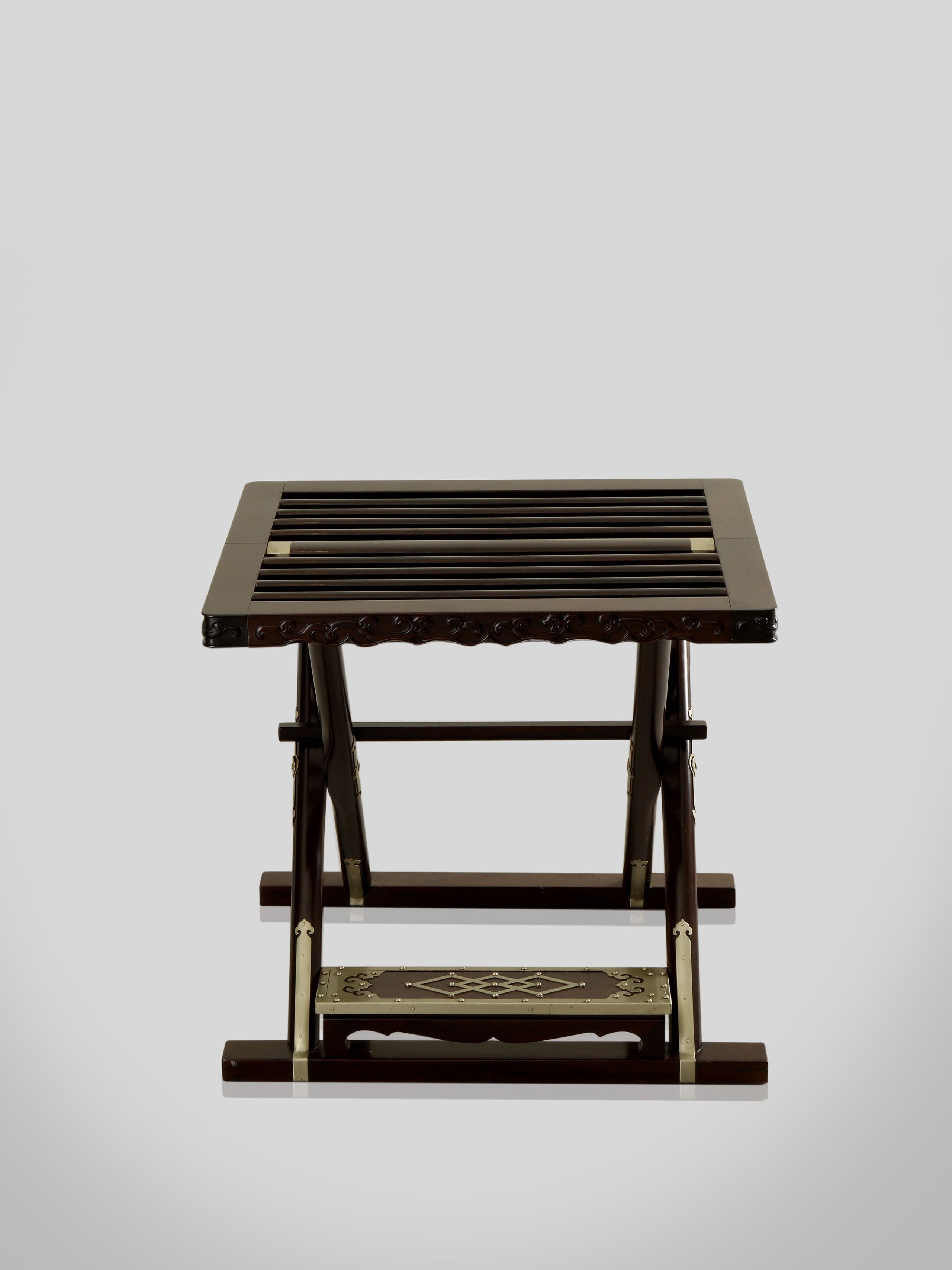 African rosewood stool