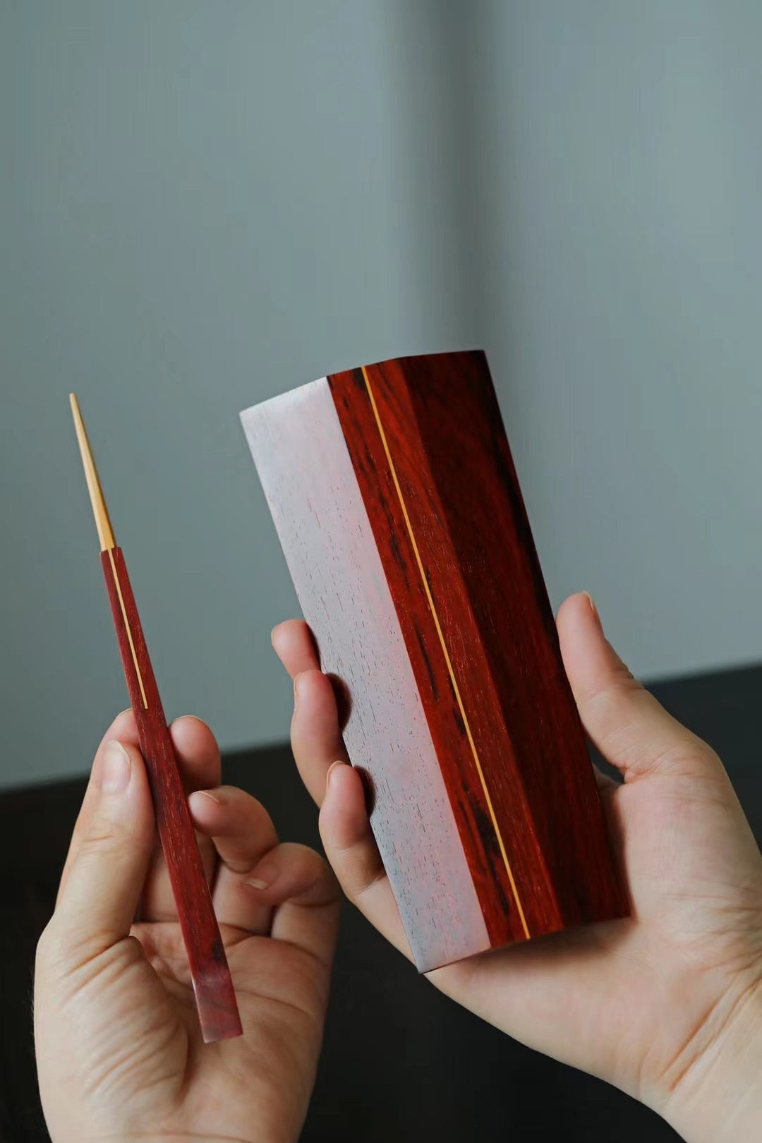 印度小叶紫檀司茶三件