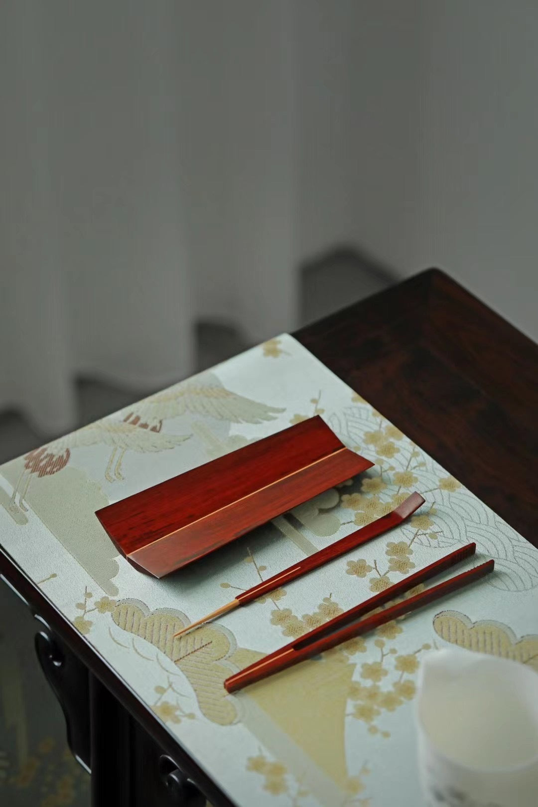 印度小叶紫檀司茶三件