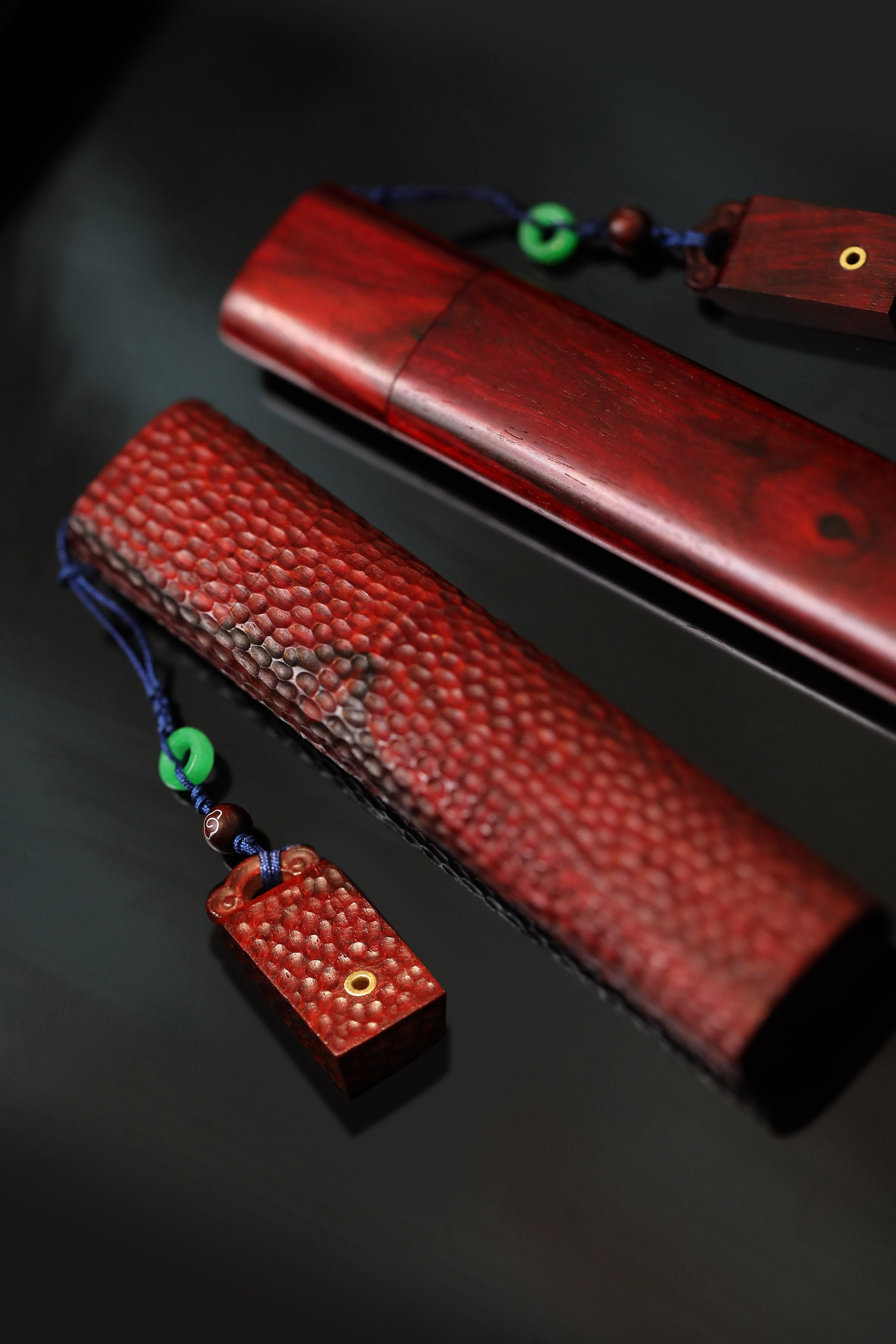 小叶紫檀香筒香插