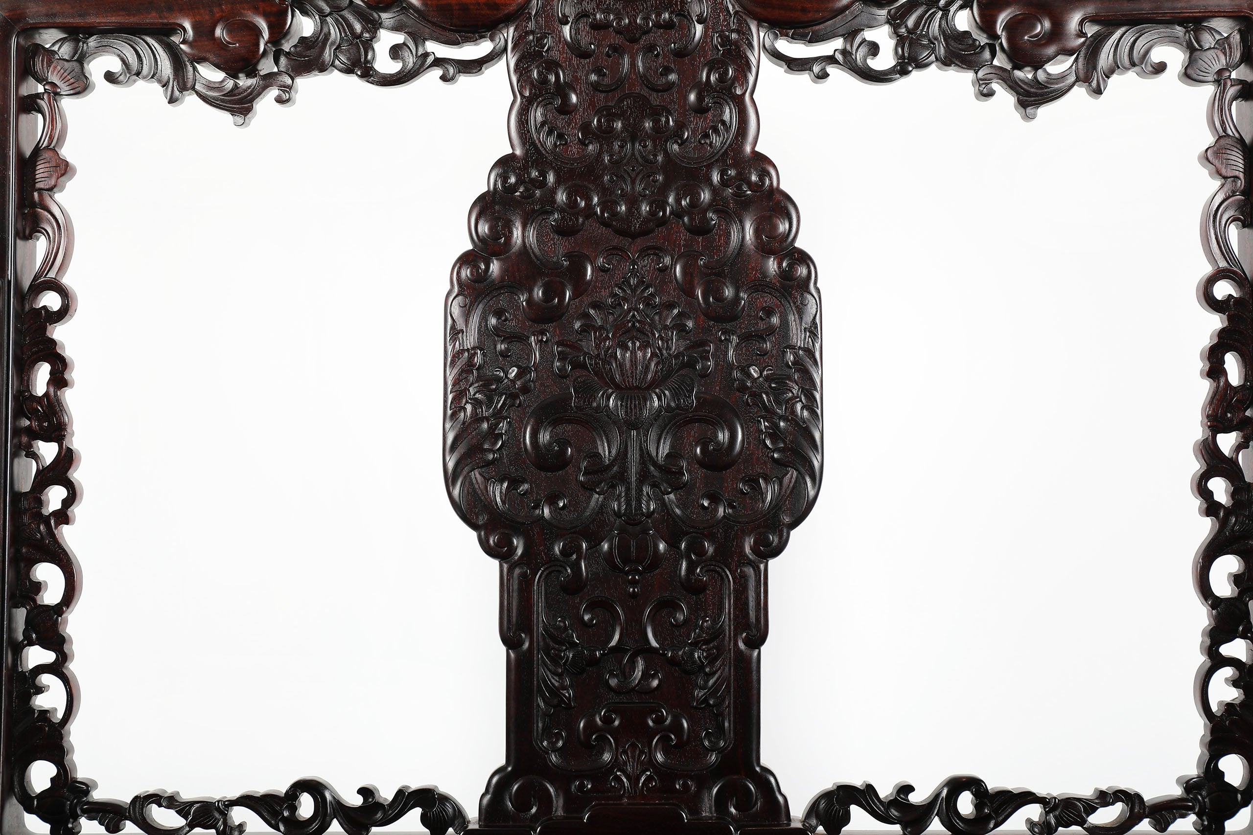 Passionflower Pattern Armchair