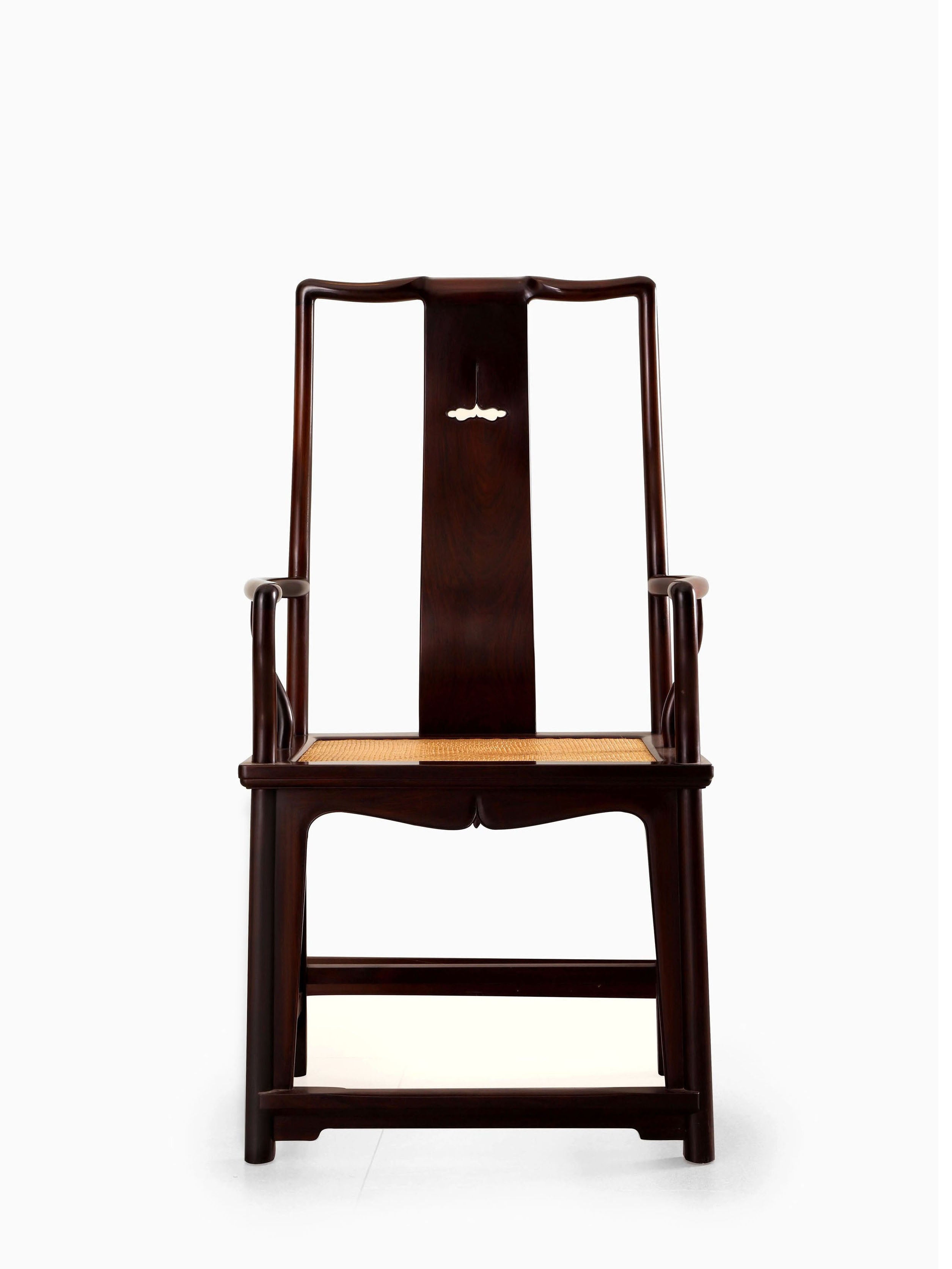 Zambian Bloodwood Southern Official's Hat Chair