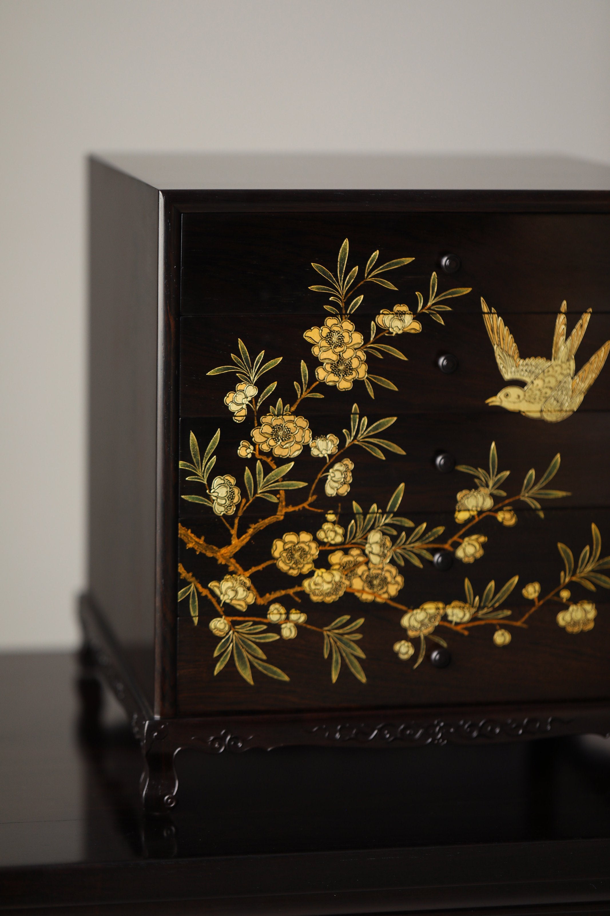 堆金喜上眉梢/富贵吉祥案上五斗茶边柜