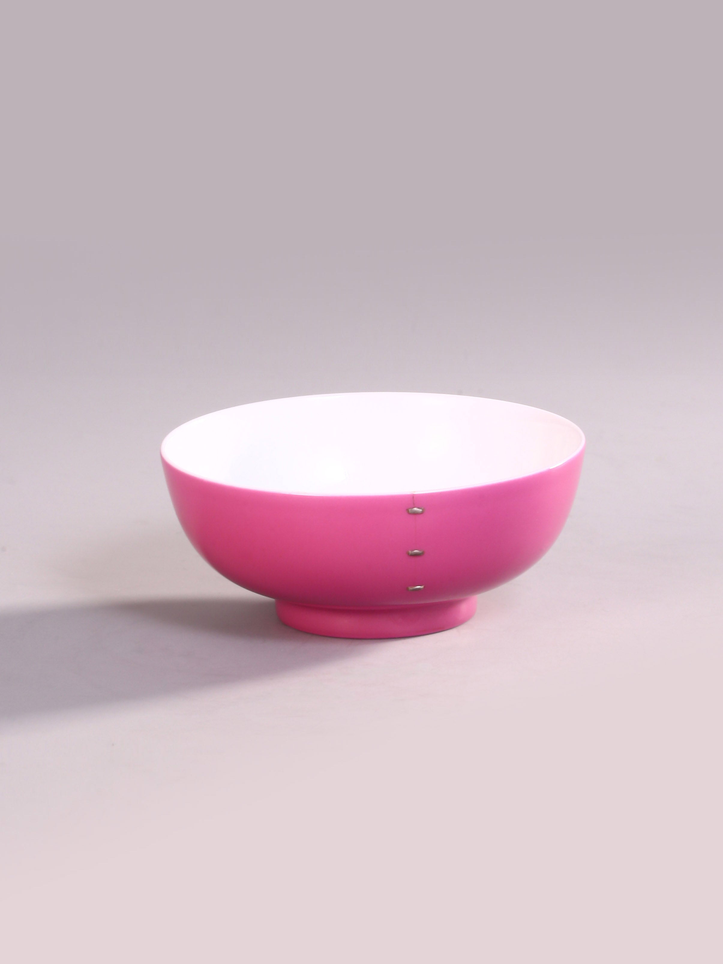 Carmine Red Glaze Palace Bowl