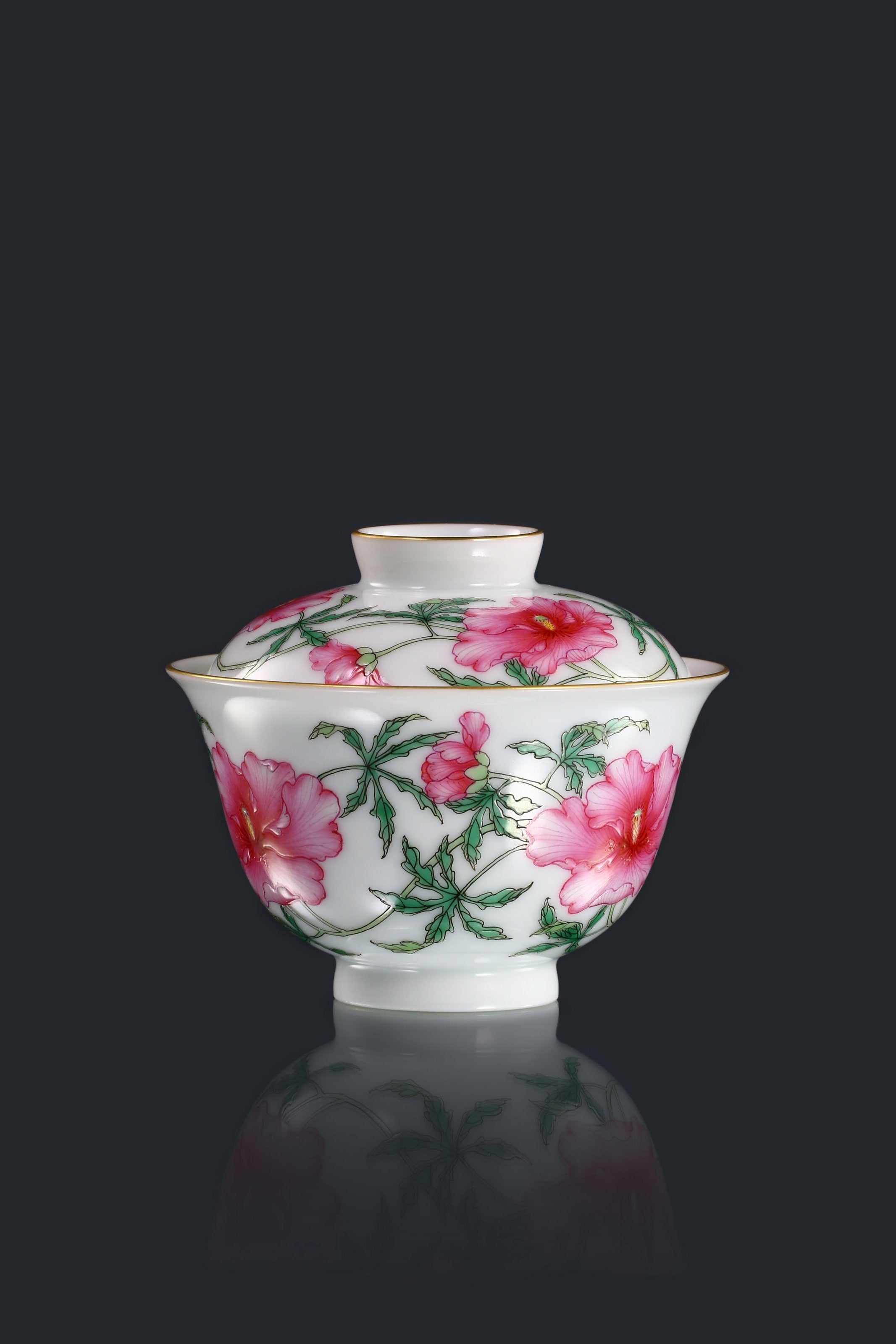 Rose of Sharon Gaiwan(lidded bowl)