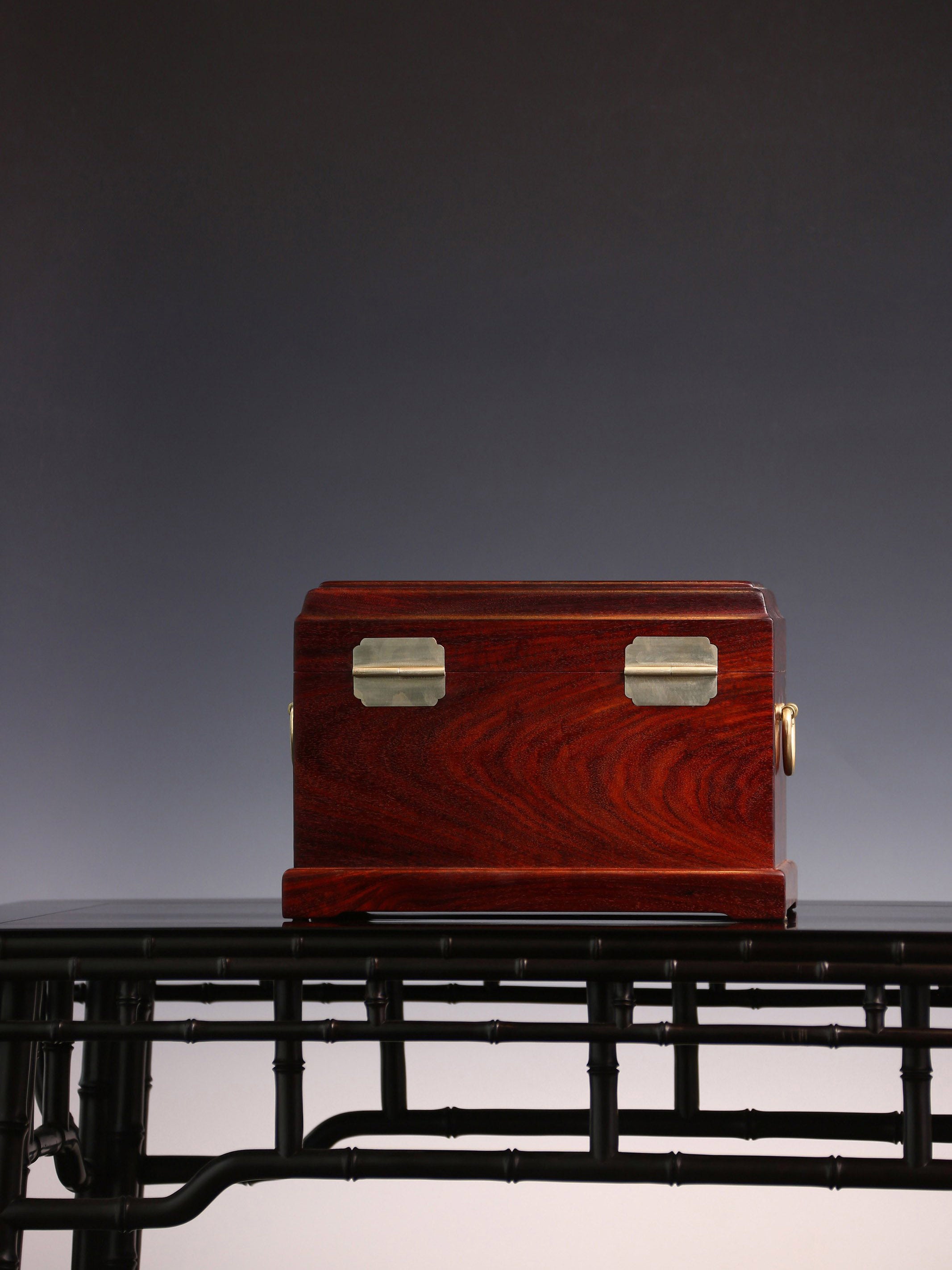 赞比亚紫檀官皮箱