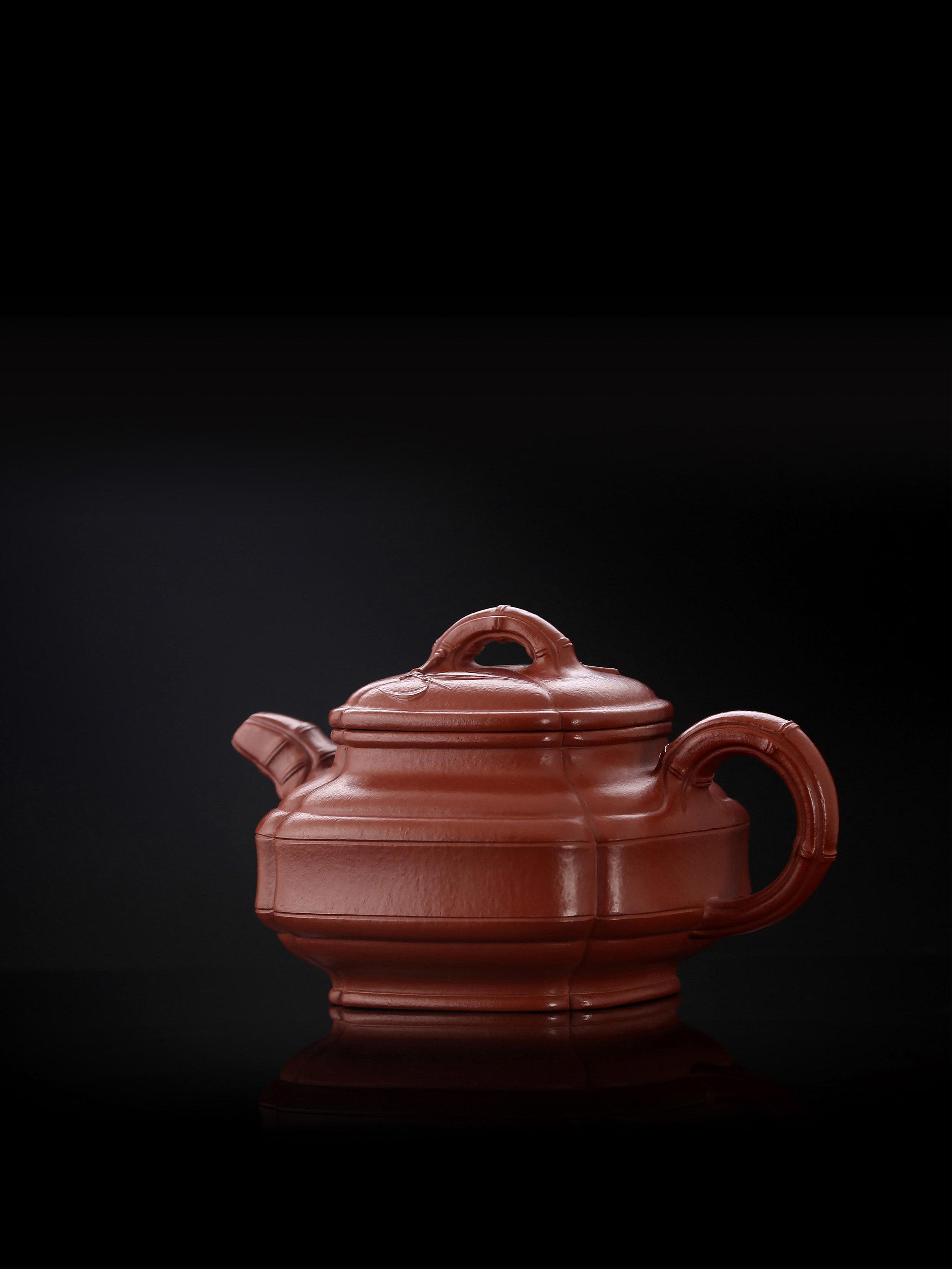 Xiaomeiyao Zhuni Clay Bamboo-Drum Teapot