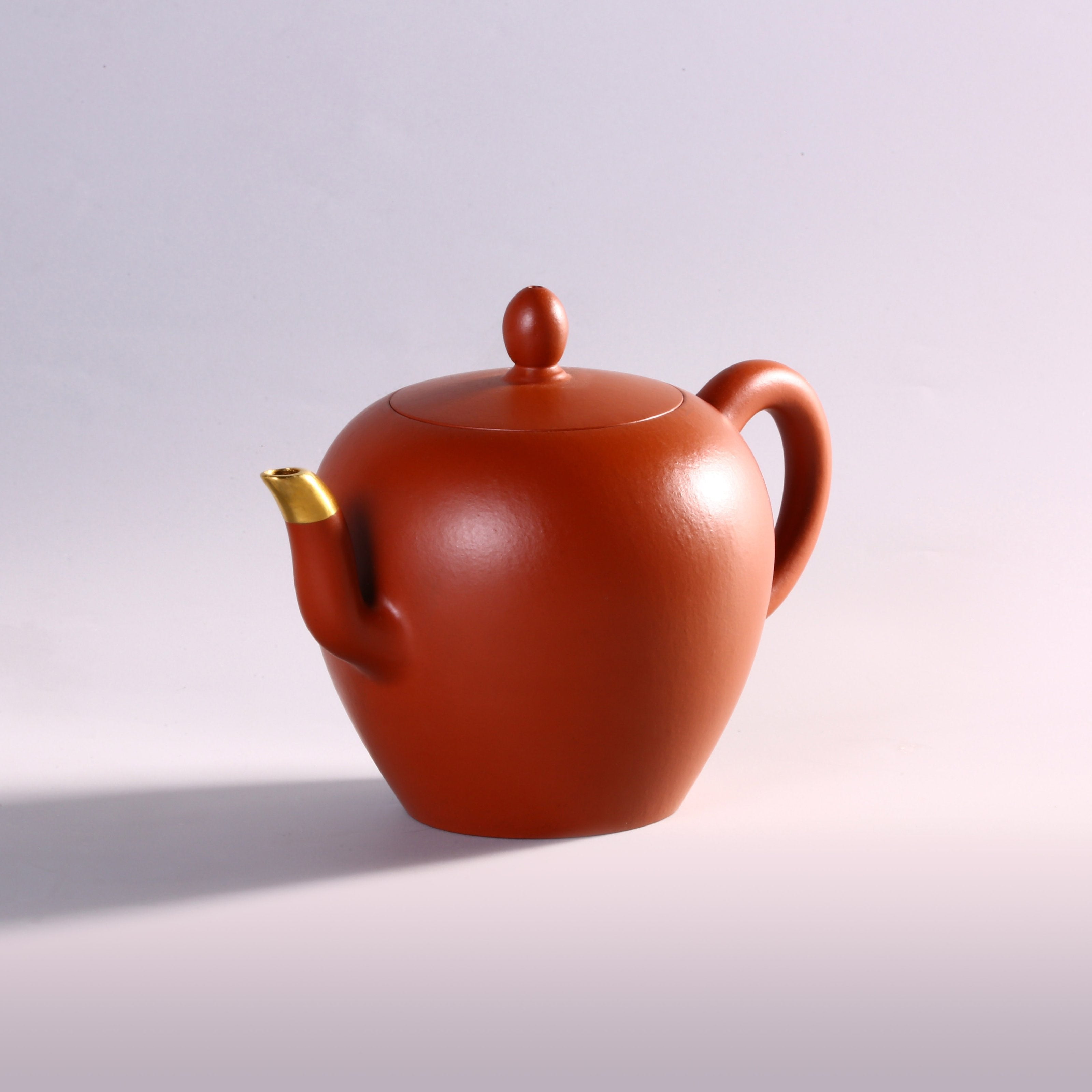 朱建製黃龍山朱泥美人肩壺