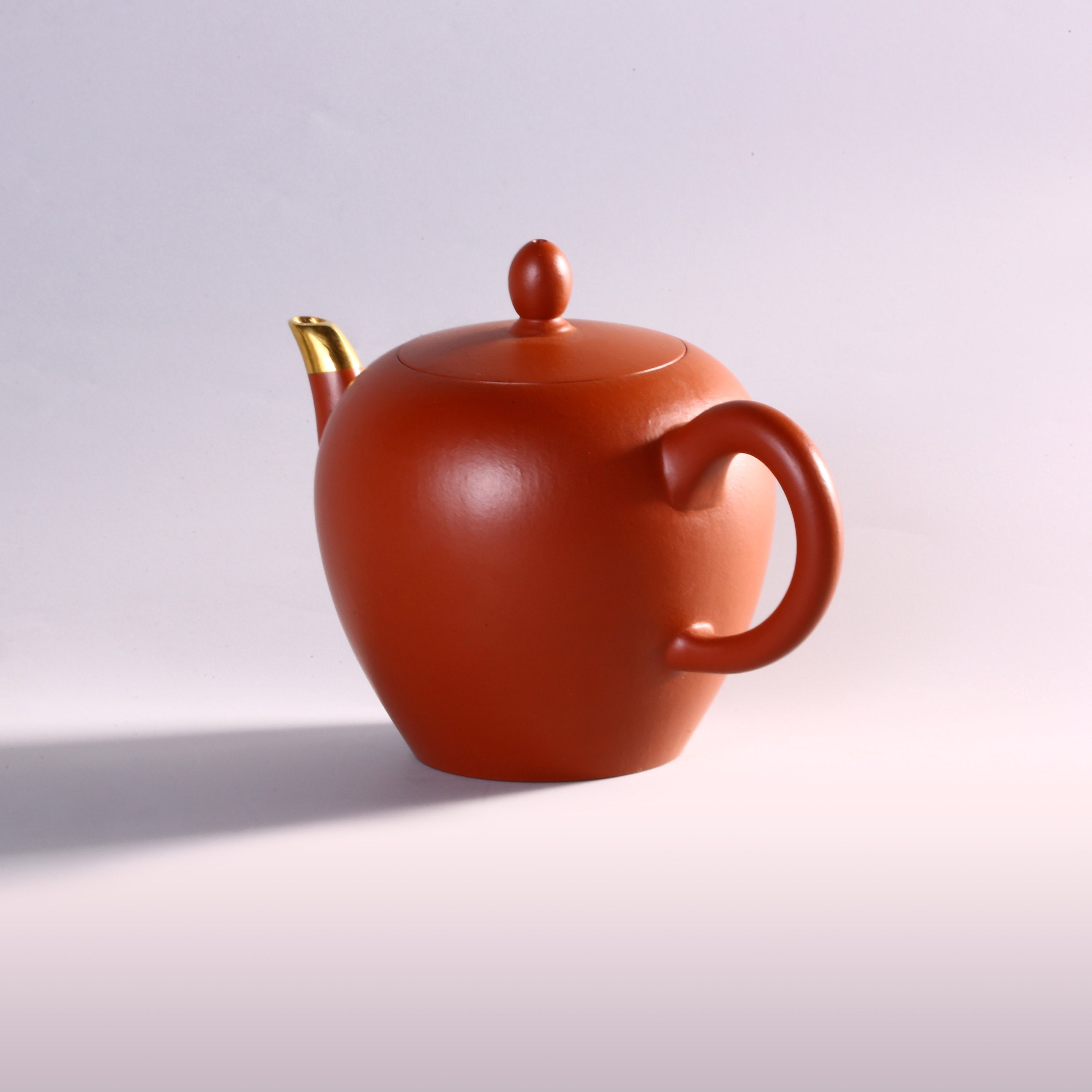 朱建製黃龍山朱泥美人肩壺