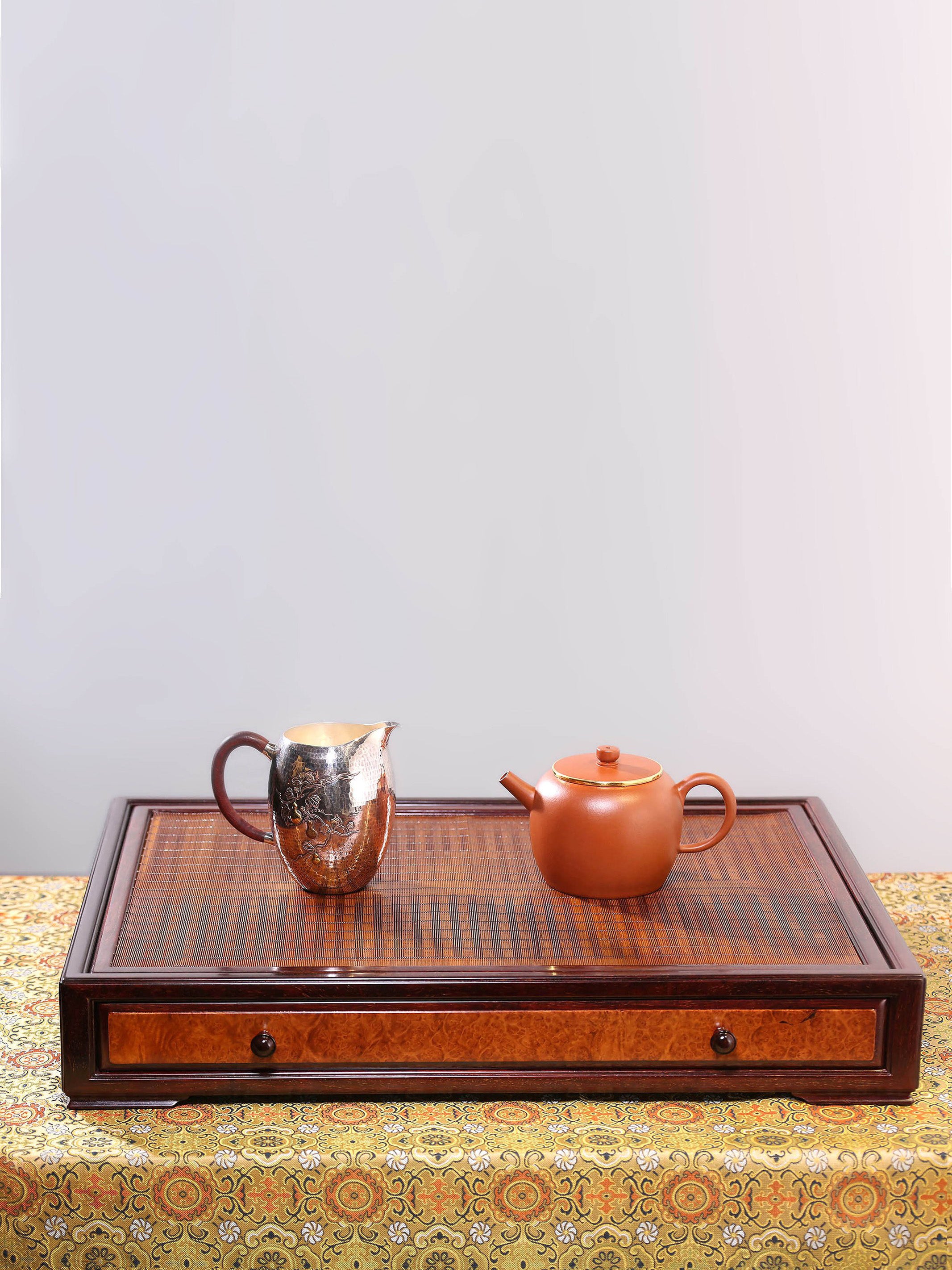 印度小叶紫檀| |樱木|漆竹茶盘