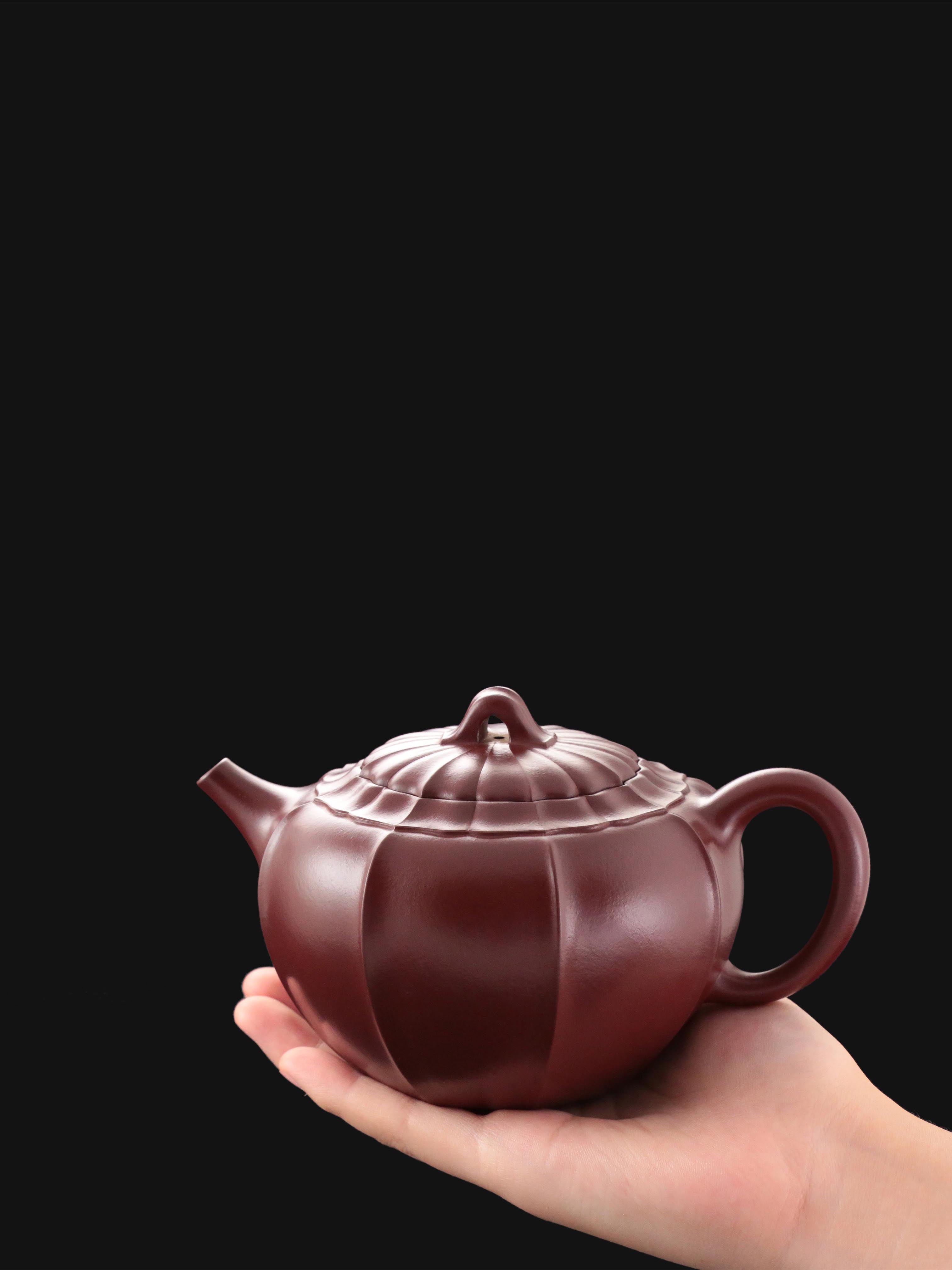 Fan Zefeng's Purple-Red Clay Linghua Teapot